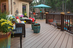 Vinyl decking